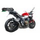 HONDA CB 500 F 2016/18 E4 ESCAPE HOMOLOGADO Y TUBO DE CONEXIÓN FURORE EVO4 NERO