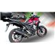 HONDA CB 500 X 2016/18 E4 ESCAPE HOMOLOGADO Y TUBO DE CONEXIÓN FURORE EVO4 NERO