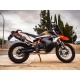 KTM ADVENTURE 890 L 2021/2022 E5 ESCAPE HOMOLOGADO Y TUBO DE CONEXIÓN FURORE EVO4 NERO