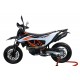 KTM SMC 690 R 2019/20 E4 ESCAPE HOMOLOGADO Y CATALIZADO GP EVO4 BLACK TITANIUM