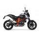 KTM DUKE 690 2012/16 E3 ESCAPE HOMOLOGADO Y TUBO DE CONEXIÓN GP EVO4 TITANIUM