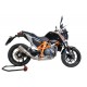 KTM DUKE 690 2012/16 E3 ESCAPE HOMOLOGADO Y TUBO DE CONEXIÓN M3 INOX 