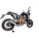 KTM DUKE 690 2012/16 E3 ESCAPE HOMOLOGADO Y TUBO DE CONEXIÓN M3 INOX 