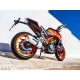 KTM RC 125 2017/20 E4 ESCAPE HOMOLOGADO Y TUBO DE CONEXIÓN ALBUS EVO4