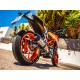 KTM RC 125 2017/20 E4 ESCAPE HOMOLOGADO Y TUBO DE CONEXIÓN GP EVO4 POPPY