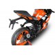 KTM RC 125 2017/20 E4 ESCAPE HOMOLOGADO Y TUBO DE CONEXIÓN M3 BLACK TITANIUM