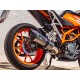 KTM DUKE 250 2017/20 E4 ESCAPE HOMOLOGADO Y TUBO DE CONEXIÓN GP EVO4 POPPY