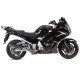 YAMAHA FJR 1300 2017/20 E4 DOBLE ESCAPE HOMOLOGADO Y TUBOS DE CONEXIÓN GP EVO4 POPPY