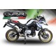 BMW F 850 GS - ADVENTURE 2021/22 E5 ESCAPE HOMOLOGADO Y TUBO DE CONEXIÓN GP EVO4 BLACK TITANIUM