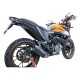 KTM ADVENTURE 390 2021 E5 ESCAPE HOMOLOGADO Y TUBO DE CONEXIÓN FURORE EVO4 NERO