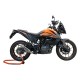 KTM ADVENTURE 390 2021 E5 ESCAPE HOMOLOGADO Y TUBO DE CONEXIÓN M3 TITANIUM NATURAL