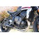 TRIUMPH TRIDENT 660 2021/2022 E5 ESCAPE COMPLETO RACING CON DBKILLER M3 BLACK TITANIUM