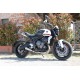 TRIUMPH TRIDENT 660 2021/2022 E5 ESCAPE COMPLETO RACING CON DBKILLER M3 TITANIUM NATURAL