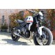 TRIUMPH TRIDENT 660 2021/2022 E5 ESCAPE COMPLETO RACING CON DBKILLER M3 TITANIUM NATURAL