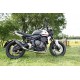 TRIUMPH TRIDENT 660 2021/2022 E5 ESCAPE COMPLETO RACING CON DBKILLER M3 BLACK TITANIUM