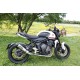 TRIUMPH TRIDENT 660 2021/2022 E5 ESCAPE COMPLETO RACING CON DBKILLER M3 TITANIUM NATURAL