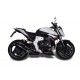 HONDA CB 1000 R 2008/14 ESCAPE HOMOLOGADO Y TUBO DE CONEXIÓN FURORE NERO