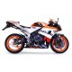 HONDA CBR 600 RR 2005/06 ESCAPE HOMOLOGADO Y CATALIZADO TIBURON TITANIUM