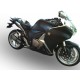 HONDA VFR 1200 F I.E. 2010/16 E3 ESCAPE HOMOLOGADO Y TUBO DE CONEXIÓN GPE ANN. POPPY