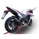 HONDA CBR 500 R 2012/16 ESCAPE HOMOLOGADO Y TUBO DE CONEXIÓN FURORE NERO