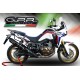 HONDA CRF 1000 L AFRICA TWIN 2015/17 E3 ESCAPE HOMOLOGADO Y TUBO DE CONEXIÓN FURORE NERO