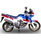 HONDA AFRICA TWIN 650 RD03 1988/89 ESCAPE HOMOLOGADO Y TUBO DE CONEXIÓN TRIOVAL