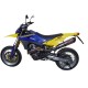 HUSQVARNA TE 610 E-SM 610 2005/06 ESCAPE HOMOLOGADO Y TUBO DE CONEXIÓN GPE ANN. TITAIUM