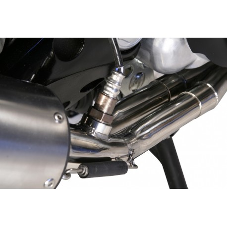 HUSQVARNA TE 610 E-SM 610 2007/09 ESCAPE SEMICOMPLETO HOMOLOGADO Y CATALYZADO FURORE NERO