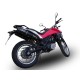 HUSQVARNA TERRA - STRADA 650 2013/15 ESCAPE HOMOLOGADO Y TUBO DE CONEXIÓN FURORE NERO