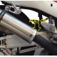 HYOSUNG COMET 250 GT-R 2001/14 ESCAPE HOMOLOGADO BOLT-ON INOX TONDO / ROUND