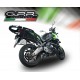 KAWASAKI VERSYS 650 2006/14 ESCAPE HOMOLOGADO Y TUBO DE CONEXIÓN FURORE NERO