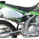 KAWASAKI KLX 250 I.E. 2009/16 ESCAPE HOMOLOGADO Y TUBO DE CONEXIÓN GPE ANN. POPPY