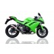 KAWASAKI NINJA 300 R 2012/16 E3 ESCAPE HOMOLOGADO Y TUBO DE CONEXIÓN POWERCONE EVO