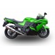 KAWASAKI ZZR 1400 2012/16 E3 DOBLE ESCAPE HOMOLOGADO Y TUBOS DE CONEXIÓN TRIOVAL