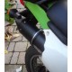 KAWASAKI KLR 600 1985/96 ESCAPE HOMOLOGADO Y TUBO DE CONEXIÓN FURORE NERO