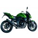 KAWASAKI Z 750 - S 2004/06 ESCAPE HOMOLOGADO Y TUBO DE CONEXIÓN FURORE NERO