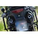 KAWASAKI KLV 1000 2004/07 DOBLE ESCAPE HOMOLOGADO Y TUBOS DE CONEXIÓN FURORE NERO